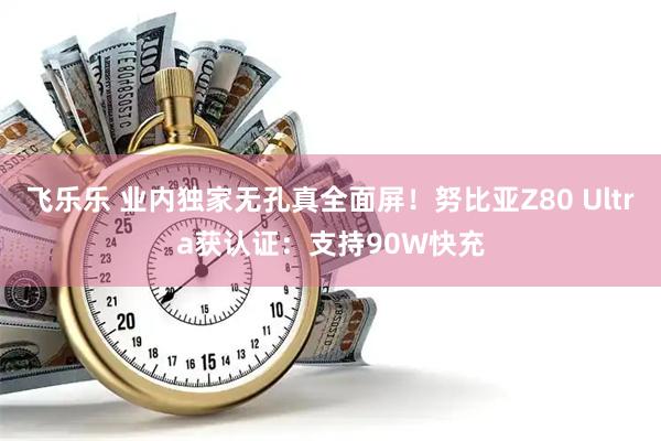 飞乐乐 业内独家无孔真全面屏！努比亚Z80 Ultra获认证：支持90W快充